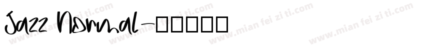 Jazz Normal字体转换